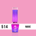 Miniatyrbilde 2 av 6: Mollylac - Gelelakk - Miss Iconic - Nr514 - 5g UV gel/LED