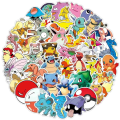 Pikkukuva 2 / 11: 100 tarraa - Pokemon - Piirretty Multicolor