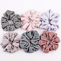 Pikkukuva 2 / 5: 24 hiukset Scrunchies, hiussolmiot, hiusnauhat, hiusnauha Rockabilly Multicolor