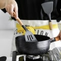 Miniatyrbillede 6 af 10: 12 stk. silikone køkkenredskaber i stativ - Varmebestandige redskaber Black