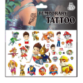 Pikkukuva 3 / 5: Paw partio tatuoinnit - 4 arkkia - Lasten tatuoinnit Multicolor