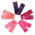Miniatyrbilde 5 av 7: 5-pakning Treningsbånd, Motstandsbånd, yoga, rehab Pink one size