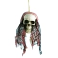 Miniatyrbild 2 av 2: Halloween - skelett skalle läskigt huvud Rosa