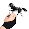Pikkukuva 6 / 8: Taiteilijakäsine piirustuspöydälle - Glove Black