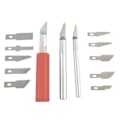 Miniatyrbilde 6 av 9: Hobbykniv / Skalpell - 16 deler - Sett - DIY Multicolor