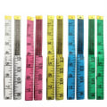 Pikkukuva 2 / 4: 2 kpl Mittanauha - cm / tuuma - 150 cm pitkä - Multicolor