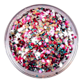 Pikkukuva 1 / 2: Kynsien glitter - Mix - Fizzy - 8ml - Glitter Multicolor