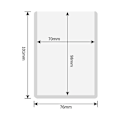 Pikkukuva 5 / 7: Toploader Card Sleeves - Toploader Card Sleeves - 25 kpl Transparent
