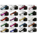 Miniatyrbild 2 av 11: Striping tape , nageltejp , nageldekorationer 20 färger 7. Laser silver 