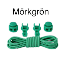 Miniatyrbillede 7 af 7: Elastiske snørebånd (inklusive snøre) Green
