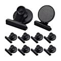 Pikkukuva 6 / 8: Tyylikkäät Magneettiset pidikkeet - 10 kpl Black