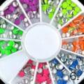 Pikkukuva 7 / 11: Rhinestone pyörä MultiColor 4. Rhinestone 12-former Silver