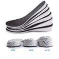 Skoindlæg / Get Taller - Såler - 2cm, 3cm, 4cm Black 3cm