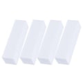 Miniatyrbild 1 av 4: Perfekta Naglar: 4-Pack Block Nagelfilar för Form & Förlängning Vit
