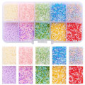 Miniatyrbillede 1 af 2: Glasperler - Frøperler 2mm - Smykkefremstilling - DIY Multicolor