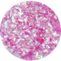 Miniatyrbillede 2 af 3: Nail Glitter - Flakes / Mylar - Pink - 8ml - Glitter Pink