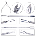 Miniatyrbillede 2 af 2: Cuticle kit - Cuticle saks, cuticle pusher