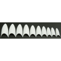 Pikkukuva 5 / 5: 500 kynsilakkaa stiletto tips tekokynnet kynsien kärjet White