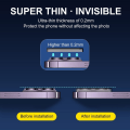 Miniatyrbillede 6 af 7: Objektivbeskyttelse til iPhone 15 Plus-kamera i hærdet glas Transparent iPhone 15 Plus