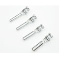 Miniatyrbillede 5 af 8: Top Tips Guide Tube Modification - DIY Fiskestang Konstruktion & Reparation Silver 5mm