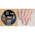 Pikkukuva 8 / 11: Nail Art leimaus, leimauslevy NR 8