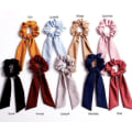 Miniatyrbillede 2 af 9: Hårbånd, hår Scrunchies med tørklæde, hårbånd, Hårbånd Red