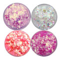 Pikkukuva 6 / 6: 4 kpl Nail glitter flakes - Summer edition - Kynsikoristeet Multicolor