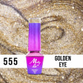 Miniatyrbilde 2 av 4: Mollylac - Gelelakk - Foxy Eyes - Nr555 5g UV gel/LED