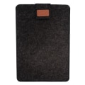 Miniatyrbillede 2 af 6: Computertaske 13-tommer, Passer til MacBook Pro og air - uldfilt på ærmer Light grey