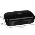Pikkukuva 6 / 7: Langattomat Bluetooth-kuulokkeet LCD-näytöllä ja virtapankilla Black