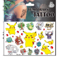 Pikkukuva 5 / 5: Pokemon-tatuoinnit - 4 arkkia - Lasten tatuoinnit - Pikachu Multicolor