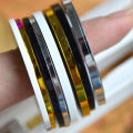 Miniatyrbild 4 av 8: Striping tape , nageltejp , Extra tjock! Svart