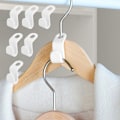 Miniatyrbillede 3 af 7: 10-pak Tøjbøjle - Tilslutningskrog - Organizer MultiColor 10-Pack