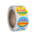 Pikkukuva 3 / 3: 500 tarraa tarrat - Kouluaihe - Sarjakuva Multicolor
