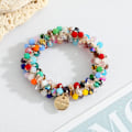 Miniatyrbillede 4 af 4: Hårbånd med sten - Bryllup - Armbånd Multicolor