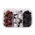 Miniatyrbild 1 av 6: Sanding band i ask - 80 - 120 -180 inkl bits multifärg