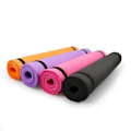 Miniatyrbillede 2 af 5: Yogamåtte / yogamåtte - Træningsmåtte - 6mm - 173cm * 61cm Black