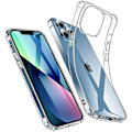 Miniatyrbillede 1 af 5: IPhone 14 Plus - Silikone stødsikker skal ekstra stødsikker Transparent IPhone 14 Plus