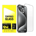 Miniatyrbillede 1 af 6: 2 stk Hærdet glas iPhone 15 pro max - Skærmbeskytter Transparent Iphone 15 pro max