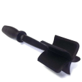 Miniatyrbild 2 av 6: Effektiv Kötthacker och Non-Stick Köttstötare för Köttfärs Svart