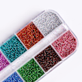Miniatyrbilde 5 av 5: 12 finkornet glitter i en boks Multicolor