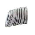 Miniatyrbild 2 av 7: Glittrig striping tape, nageltejp Lila