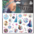 Pikkukuva 4 / 5: Jäädytetyt tatuoinnit - 4 arkkia - Lasten tatuoinnit Multicolor