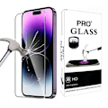 Miniatyrbild 4 av 5: 3st Härdat glas iPhone 13/13 PRO/14 - Skärmskydd Transparent