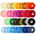 Miniatyrbild 6 av 7: Stora Velvet hair Scrunchies, hårsnoddar , hårband , Hair bands Plommon