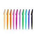 Miniatyrbild 4 av 4: 3-pack Ögonbrynskniv - Skäggkniv - Eyebrow knife - Trimmer multifärg