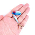 Miniatyrbilde 5 av 8: 5 spinnere i praktisk boks, fine fiskesluk Multicolor