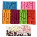 Miniatyrbillede 3 af 5: Is/chokolade/gele form - LEGO - Klodser Byggeklodser Robot Multicolor