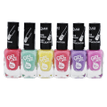 Miniatyrbillede 4 af 5: 6 neglelakker, neglelak - Pastel Multicolor