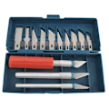 Miniatyrbilde 1 av 9: Hobbykniv / Skalpell - 16 deler - Sett - DIY Multicolor